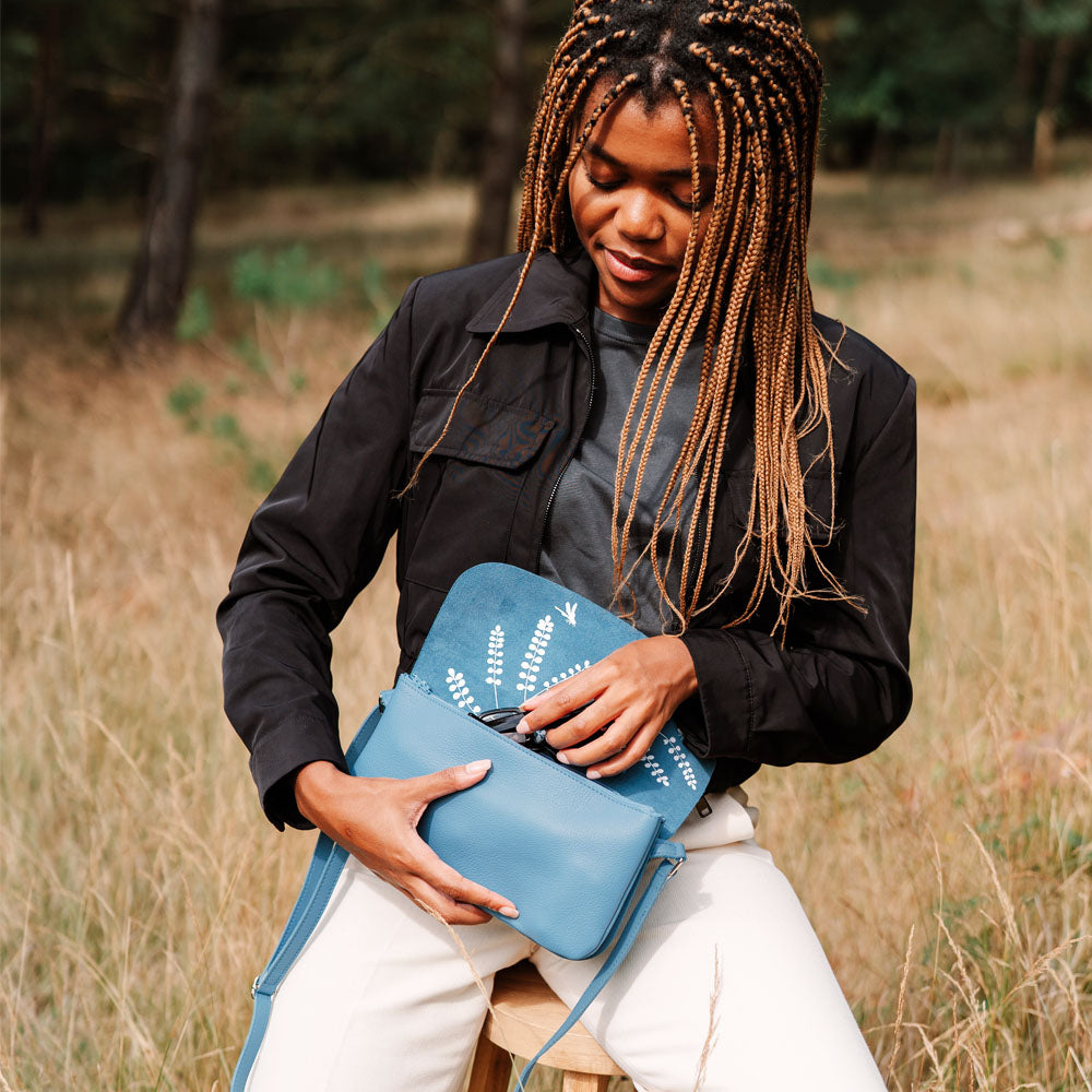 Tasche, Double Up, Painters Blue