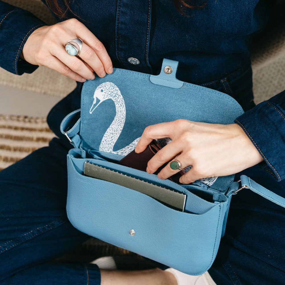 Tasche, Wild Swan, Painters Blue
