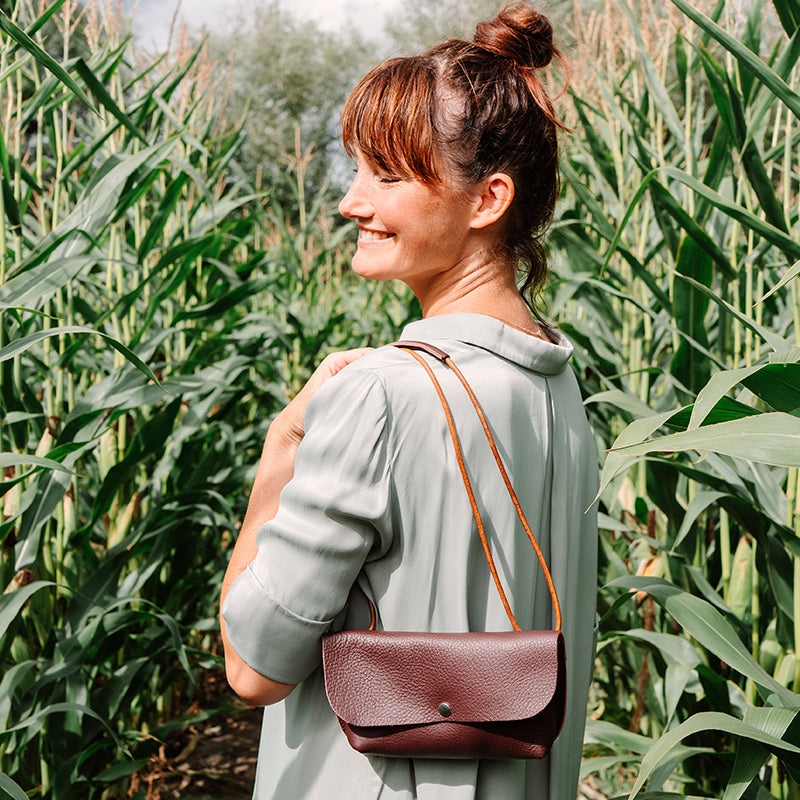 Tasche, Secret Garden, Aubergine