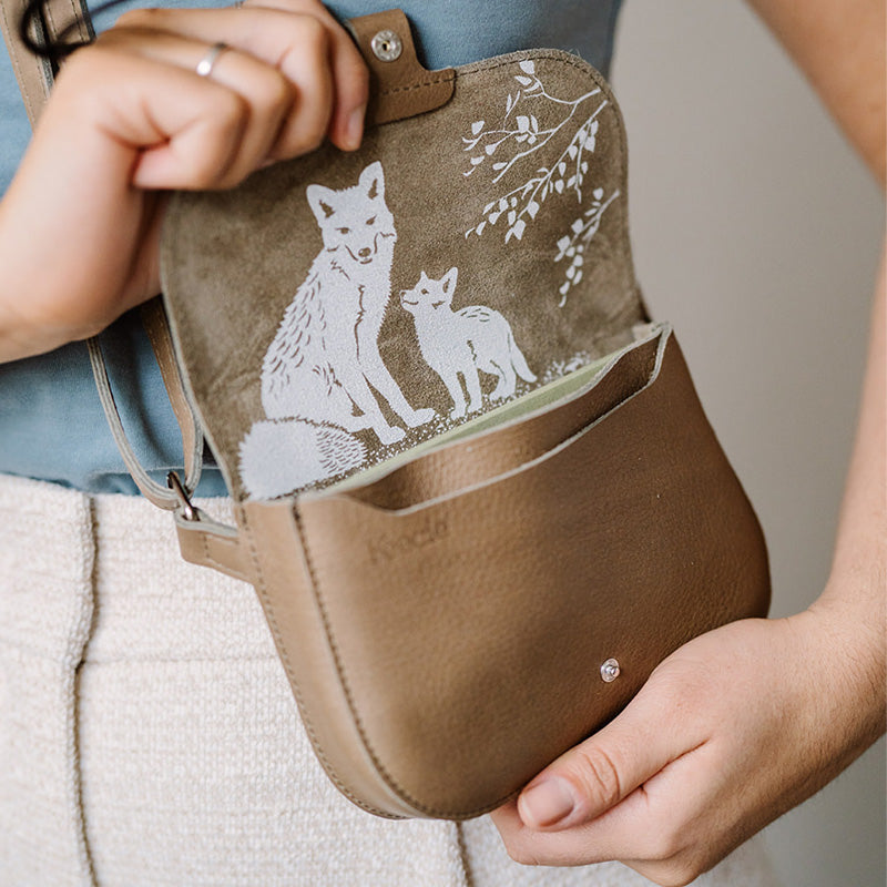 Tasche, Little Fox, Moss used look