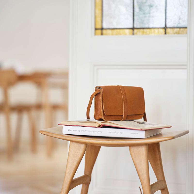 Tasche, Lunch Break, Cognac used look