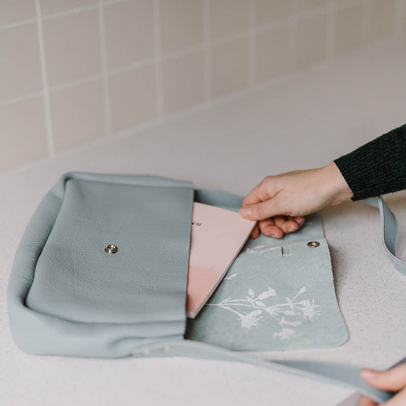 Tasche, Picking Flowers Medium, Dusty Green