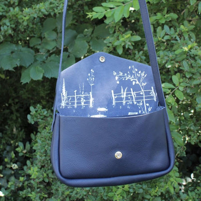 Tasche, Cottage Garden, Ink Blue