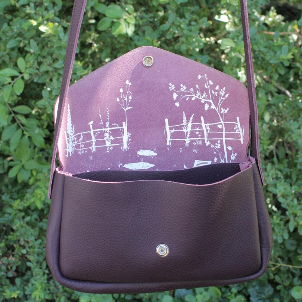 Tasche, Cottage Garden, Aubergine
