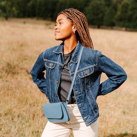 Tasche, Double Up, Painters Blue
