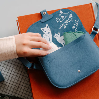 Tasche, Little Fox, Painters Blue