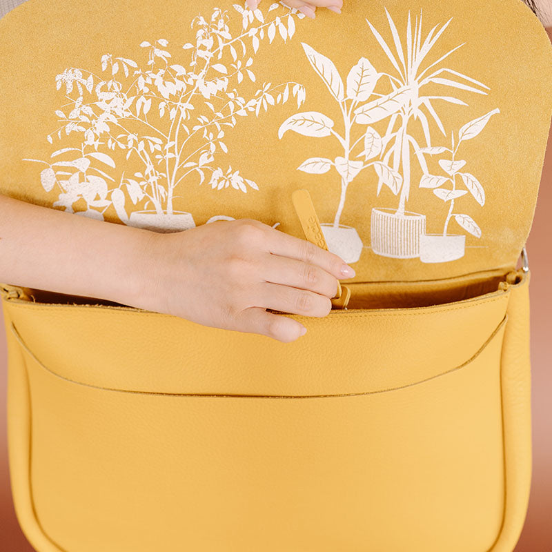 Tasche, Plant Sitter, Yellow
