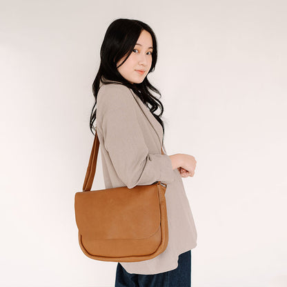 Tasche, Plant Sitter, Cognac used look
