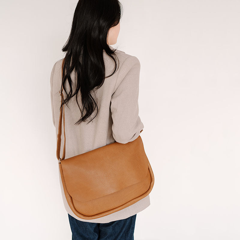 Tasche, Plant Sitter, Cognac used look