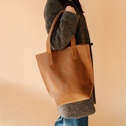 Tasche, Swing It, Cognac used look