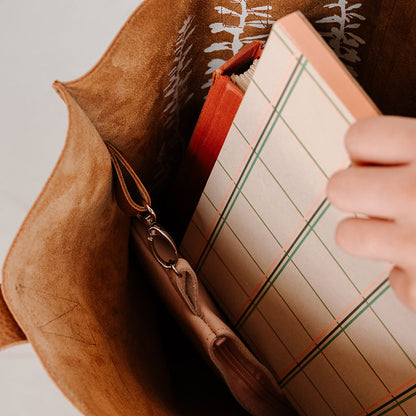 Tasche, Swing It, Cognac used look