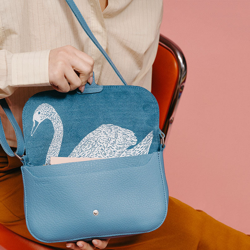 Tasche, Wild Swan, Painters Blue