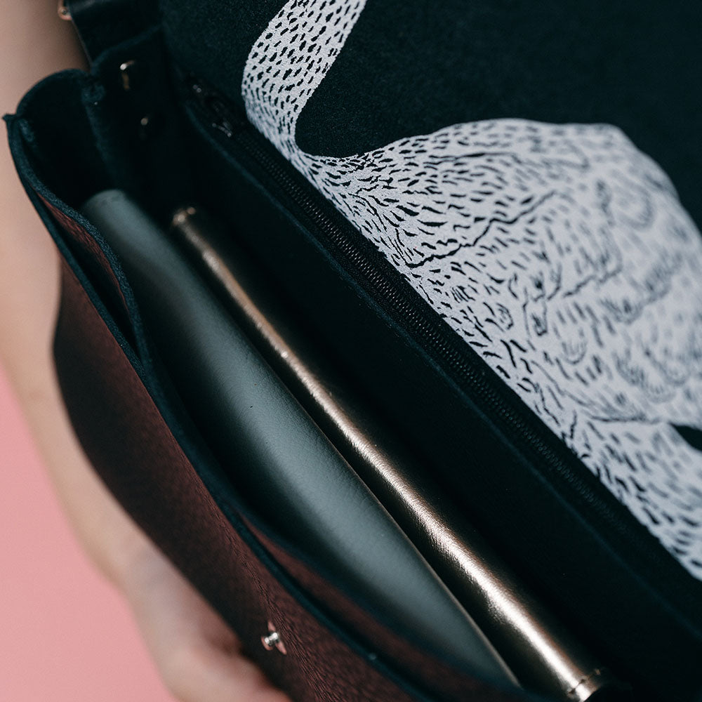Tasche, Wild Swan, Black