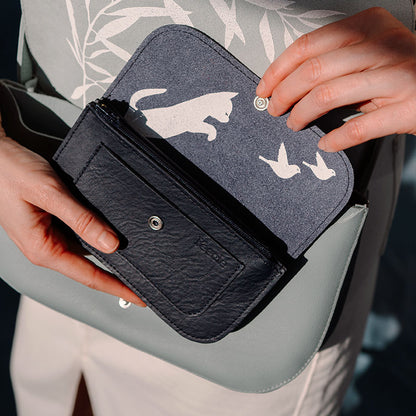 Portemonnaie, Cat Chase Medium, Ink Blue