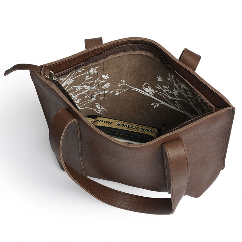 Tasche, Family Tree, Dark Brown used look