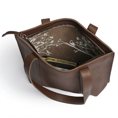 Tasche, Family Tree, Dark Brown used look