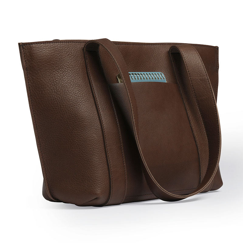 Tasche, Family Tree, Dark Brown used look