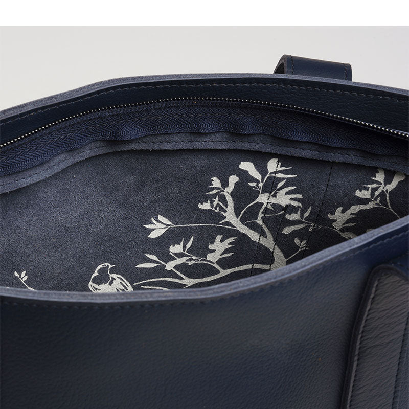 Tasche, Family Tree, Ink Blue
