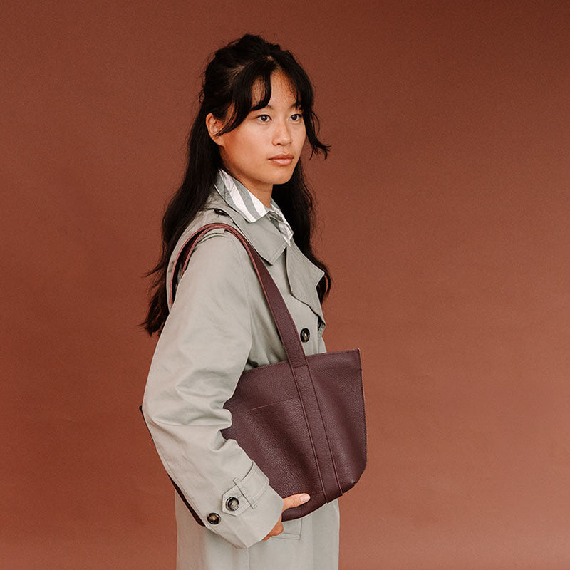 Tasche, Family Tree, Aubergine