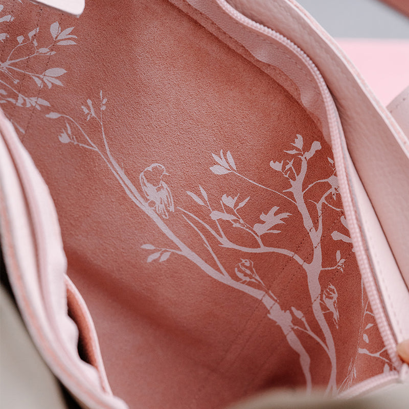 Tasche, Family Tree, Powder Pink