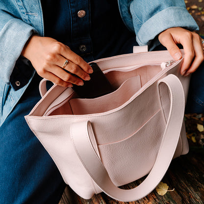 Tasche, Family Tree, Powder Pink
