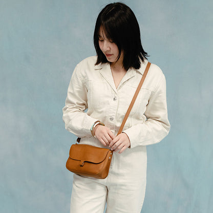 Tasche, Wild Swan, Cognac used look