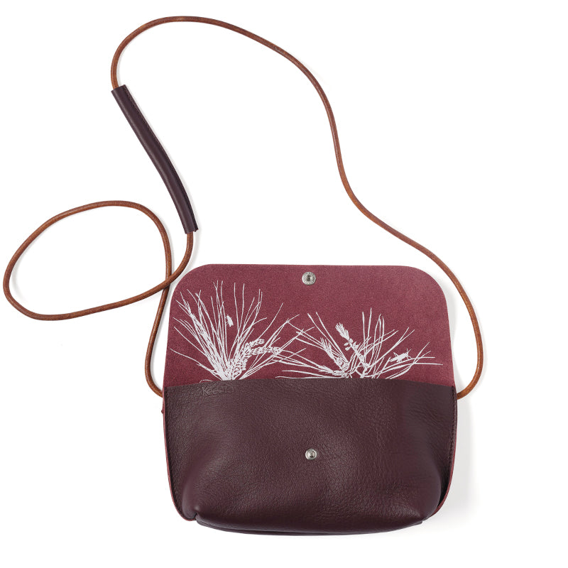 Tasche, Secret Garden, Aubergine