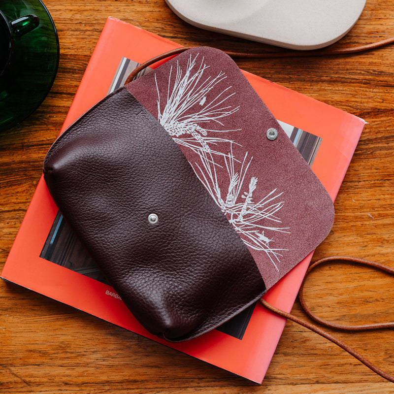 Tasche, Secret Garden, Aubergine