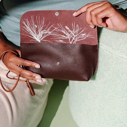 Tasche, Secret Garden, Aubergine