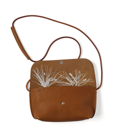 Tasche, Secret Garden, Cognac used look