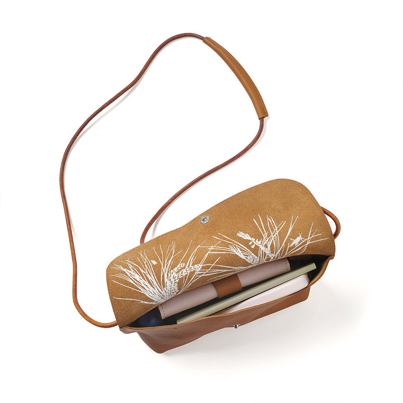 Tasche, Secret Garden, Cognac used look