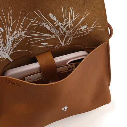 Tasche, Secret Garden, Cognac used look