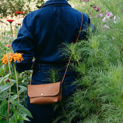 Tasche, Secret Garden, Cognac used look
