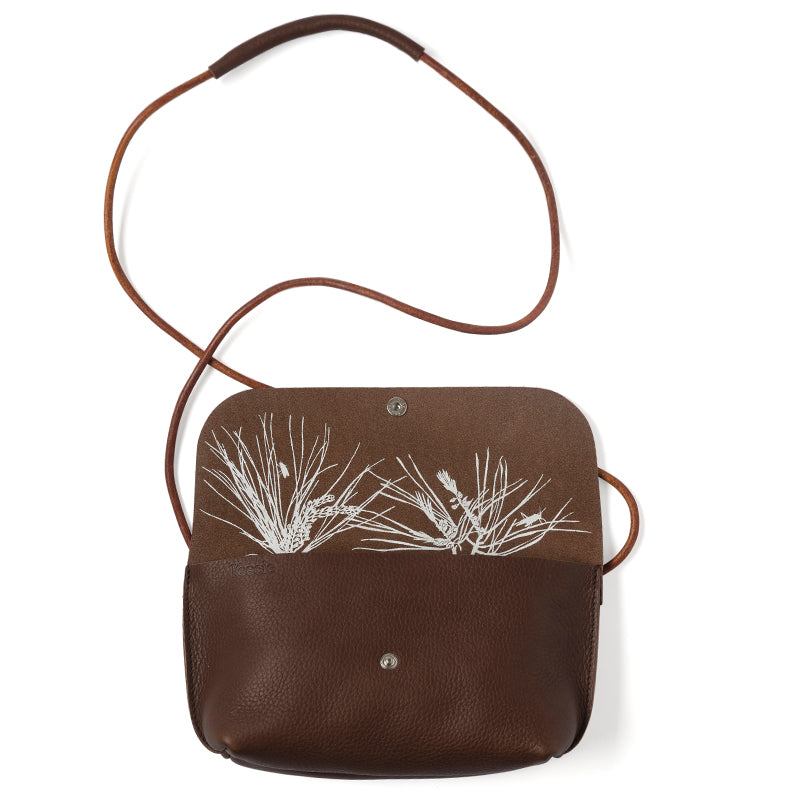 Tasche, Secret Garden, Dark Brown used look