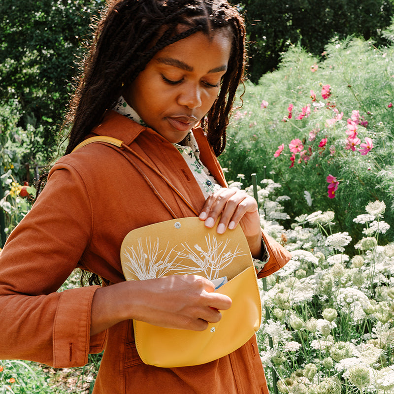 Tasche, Secret Garden, Yellow