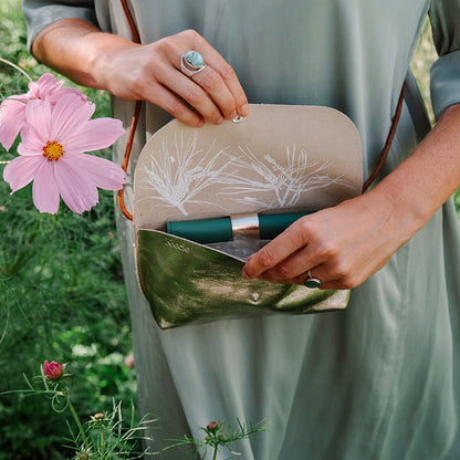Tasche, Secret Garden, Gold