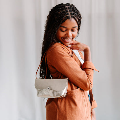 Tasche, Secret Garden, Gold