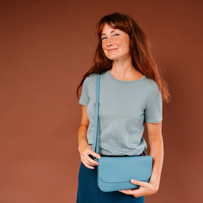 Tasche, Double Up, Painters Blue