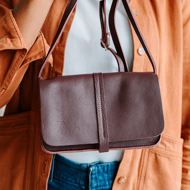 Tasche, Lunch Break, Aubergine