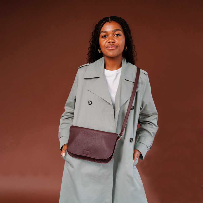 Tasche, Lazy Boy, Aubergine