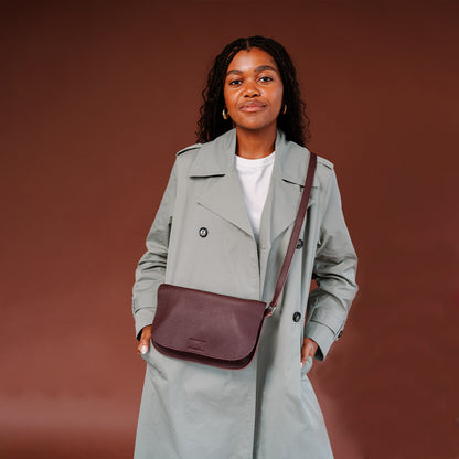 Tasche, Lazy Boy, Aubergine