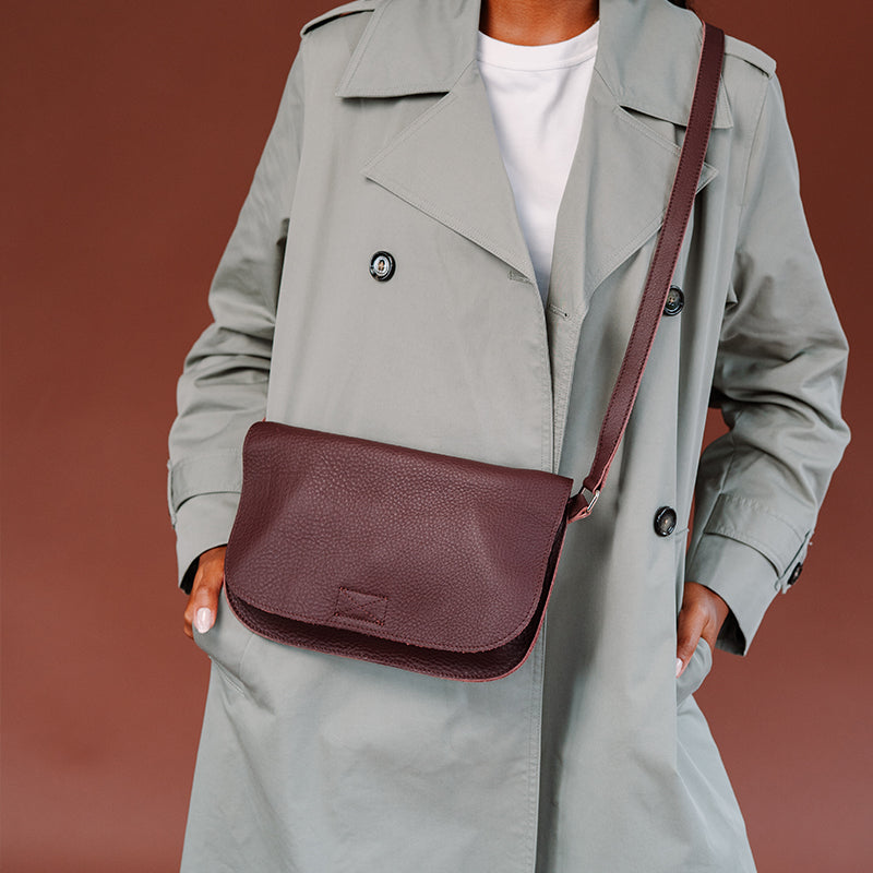 Tasche, Lazy Boy, Aubergine