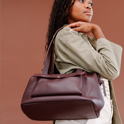 Tasche, Room Service, Aubergine
