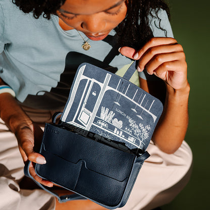 Tasche, Lunch Break, Ink Blue