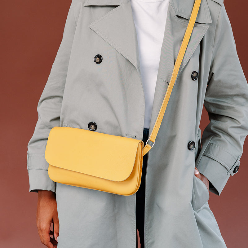 Tasche, Double Up, Yellow