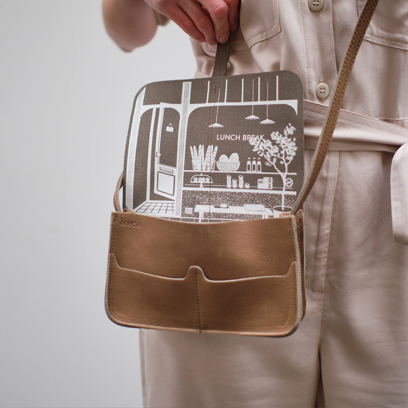 Tasche, Lunch Break, Moss used look