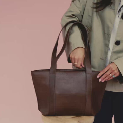 Tasche, Family Tree, Dark Brown used look