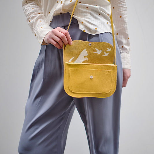 Tasche, Cat Chase, Yellow