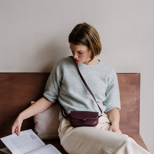 Tasche, Little Fox, Aubergine