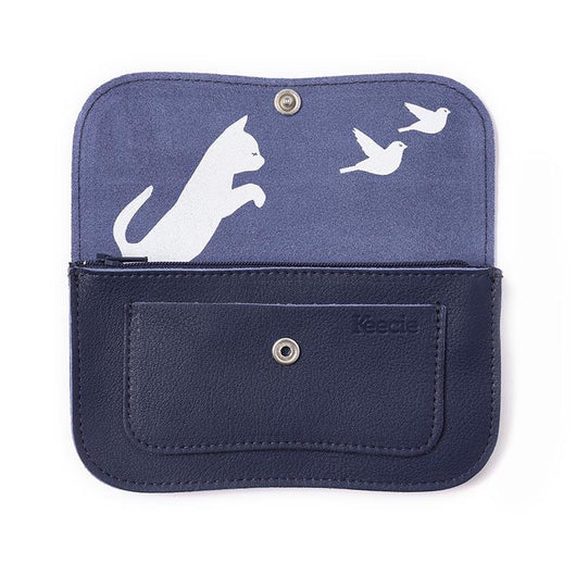 Portemonnaie, Cat Chase Medium, Ink Blue